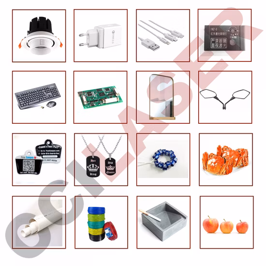 Faith 20/30/50/80W/100W 3D Color CO2 UV Fiber Production Line Galvo Fiber Laser Printer Marking CNC Engraving Machine for PVC PE Pipe