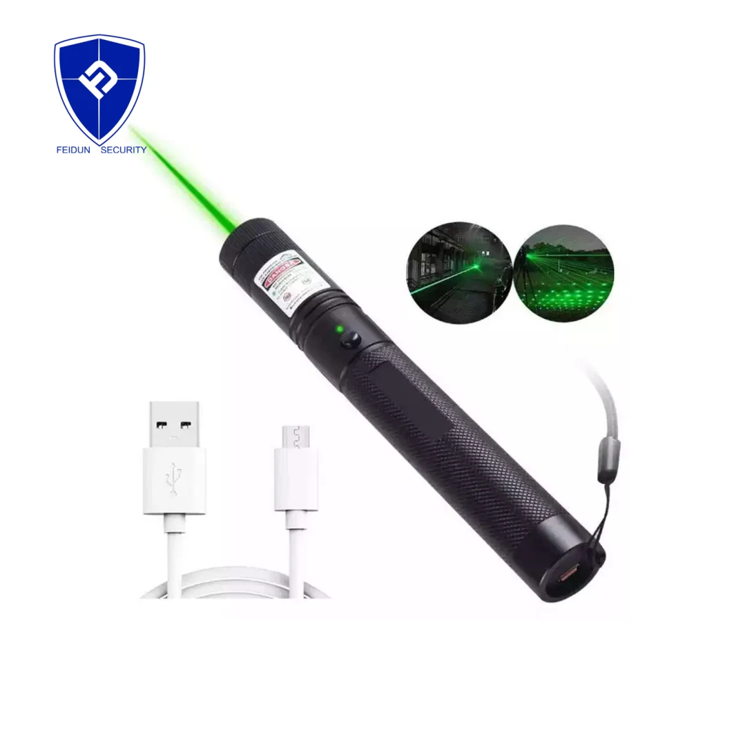 fashion High Power Adjustable Focus Green Laser Pointer Pen 532nm 100 to 10000 Meters laser 009 Range