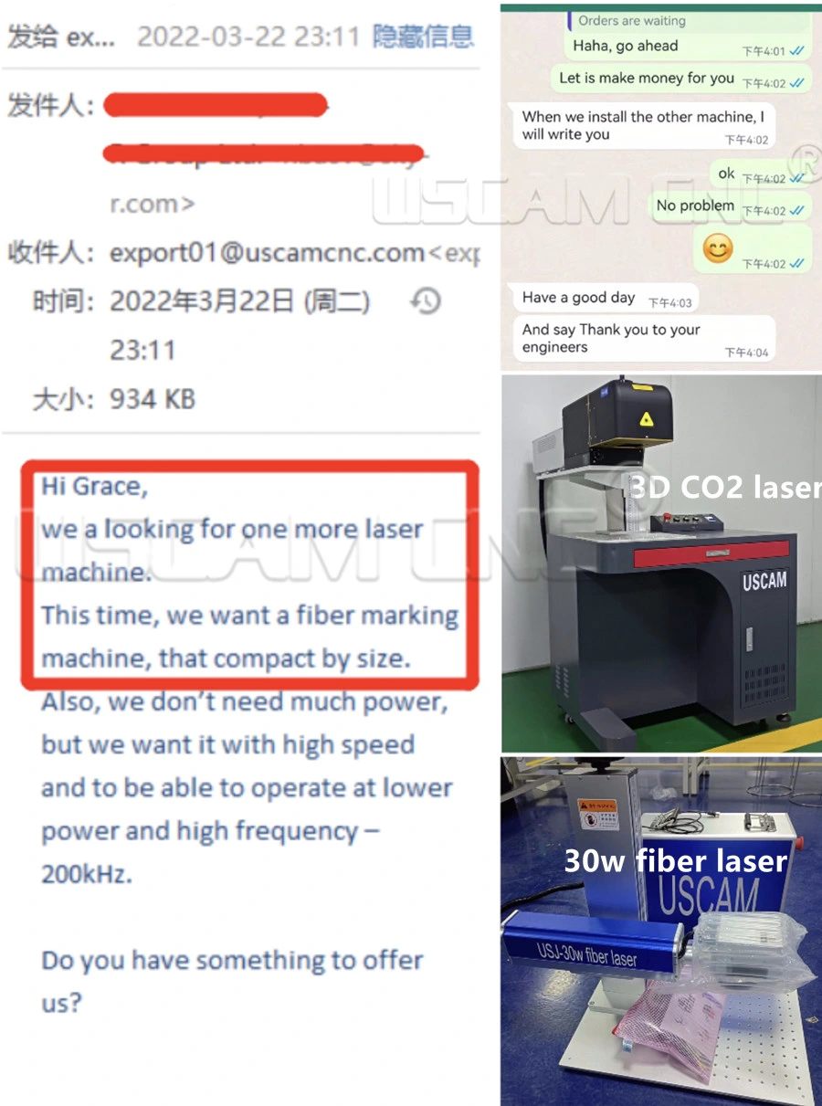 Laser Engraving on Jeans/Leather/Paper/Wood 2.5D 3D Dynamic Auto Focus CNC CO2 Laser Marking Machine Price RF Tube