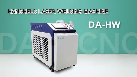 Hochwertiges tragbares 1500-W-Laserschweißen mit Metallfaser-Laserschweißen