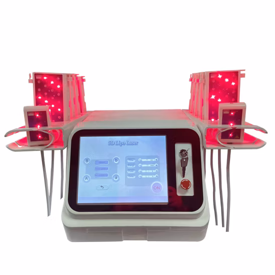 5D 6D Lipolaser Lipo Laser Grün Rot Licht Gewichtsverlust Laser Lipo Abnehmen Körperformung Maschine Lipo Laser mit CE/RoHS/FDA/ISO für Salon/Zuhause